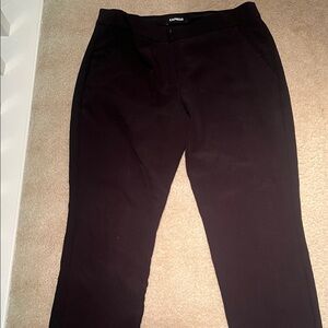 Express ankle women columnist Black Pants